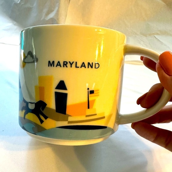 ⭐️Starbucks⭐️ You Are Here 2015 Maryland 14 OZ Coffee Mug - Never Used - Picture 9 of 9